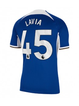 Chelsea Romeo Lavia #45 Replika Hemmakläder 2023-24 Kortärmad